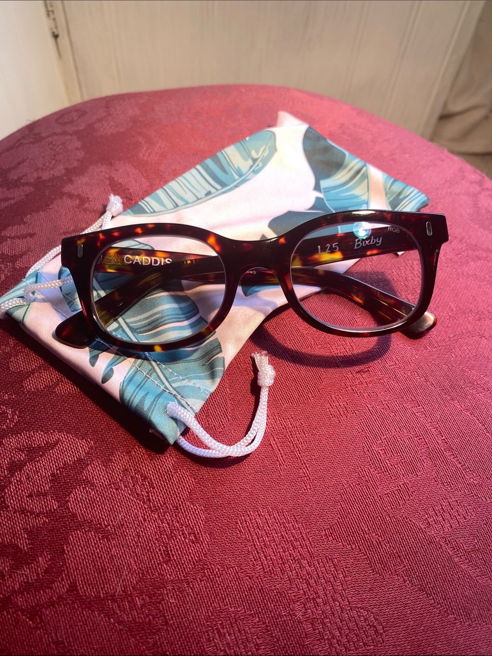 Caddis Bixby Tortoiseshell Reading Glasses 1.25 - Women's or Men’s